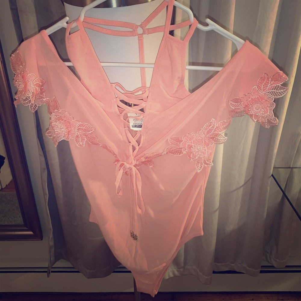 Sheer and sexy bodysuit